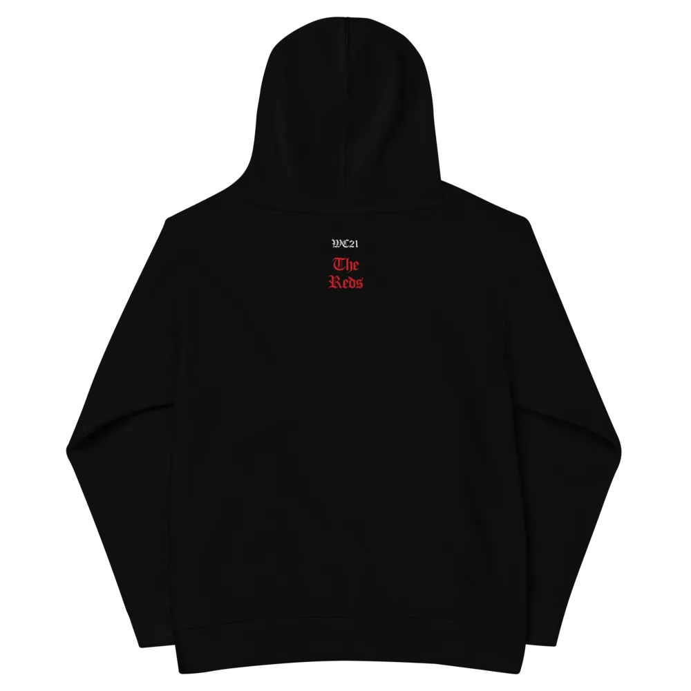 Sqdltd Football Reds Kids fleece hoodie WL