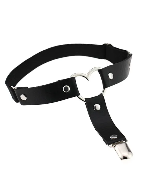 STRAPPED 4 LOVE LEG HARNESS - BLACK