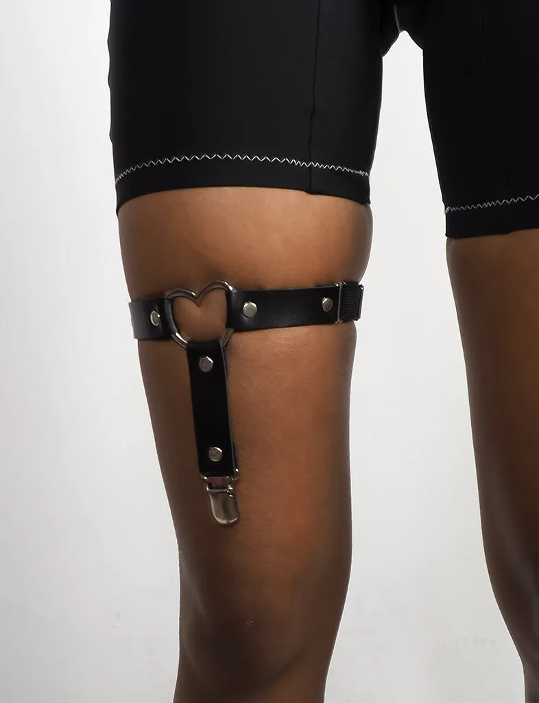 STRAPPED 4 LOVE LEG HARNESS - BLACK