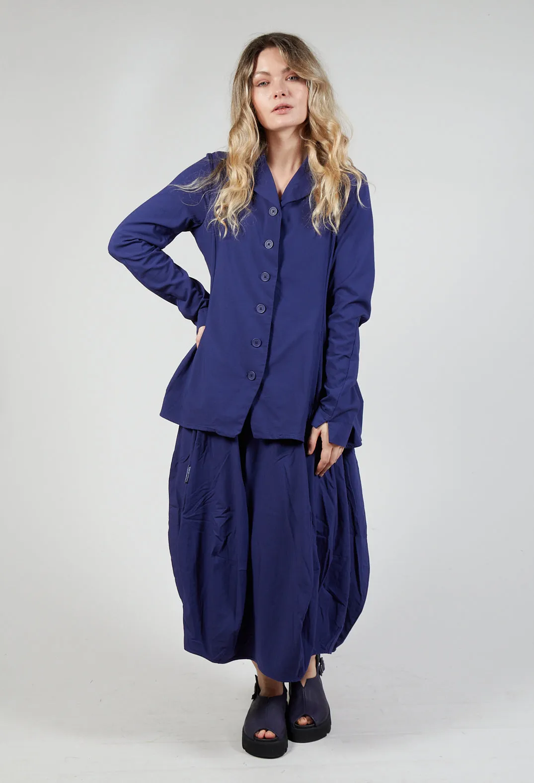 Stretch Fit Jacket in Azur