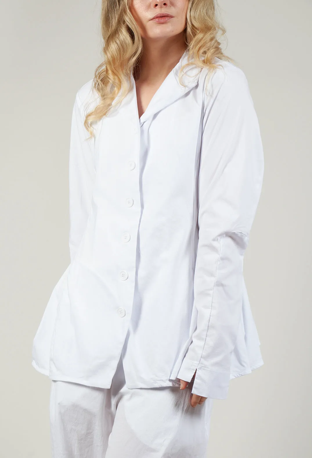 Stretch Fit Jacket in White