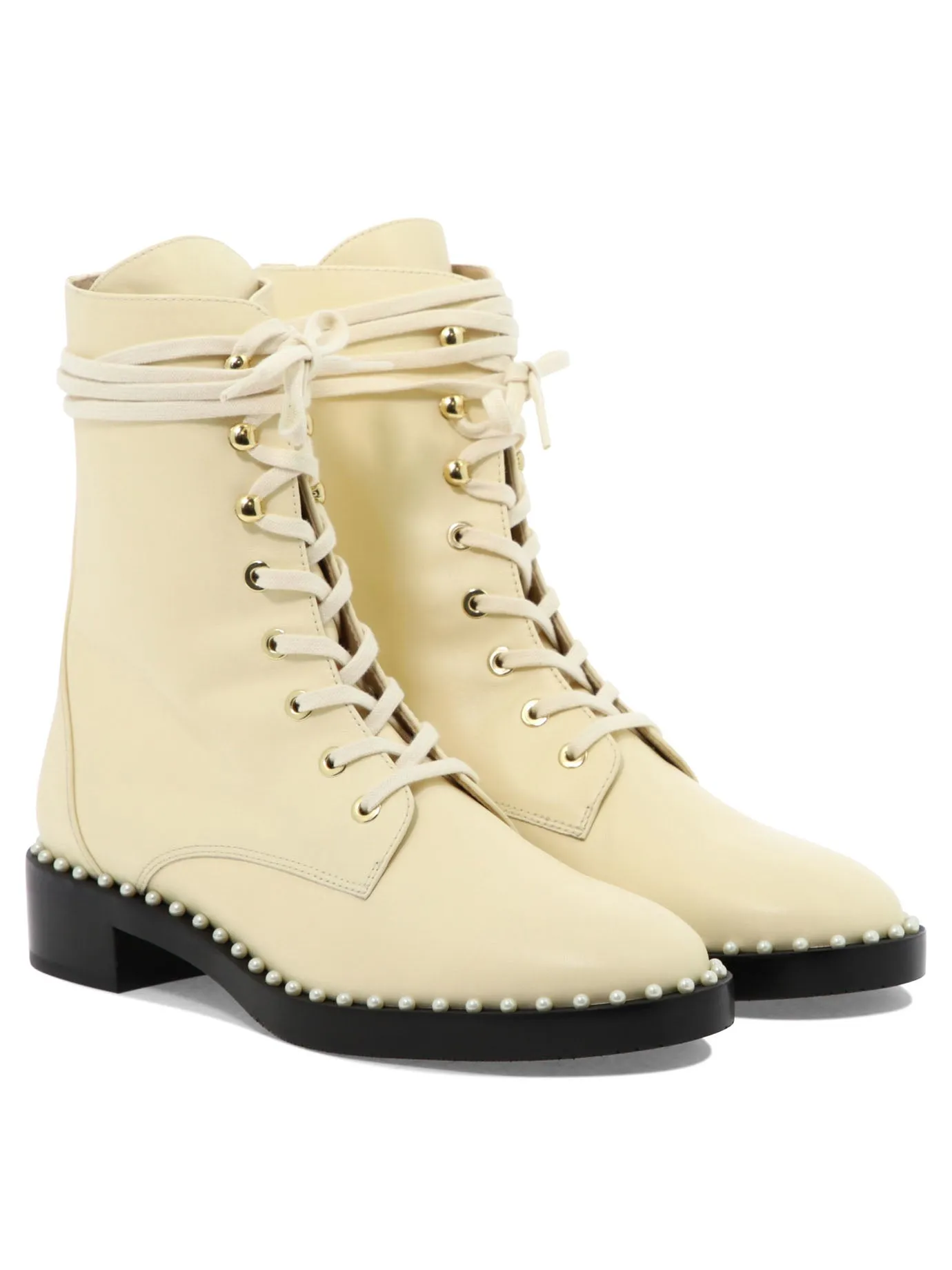 Stuart Weitzman Sondra Lace-Up Boots