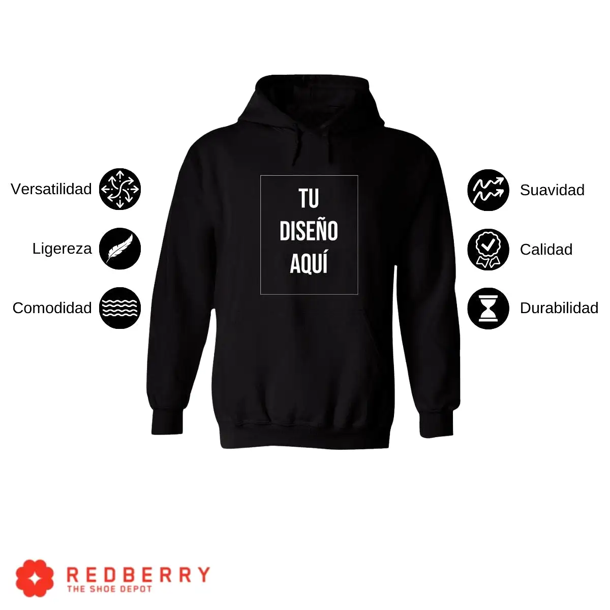 Sudadera Personalizada Unisex Tu Diseo Aquí