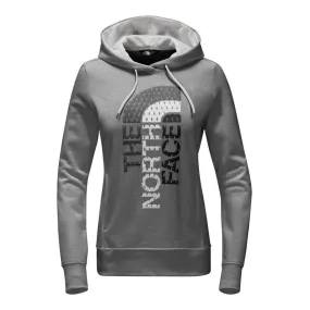 The North Face Women's Trivert Hoodie Medium Grey Heather/TNF White Multi (NF0A2ZMCSUL)