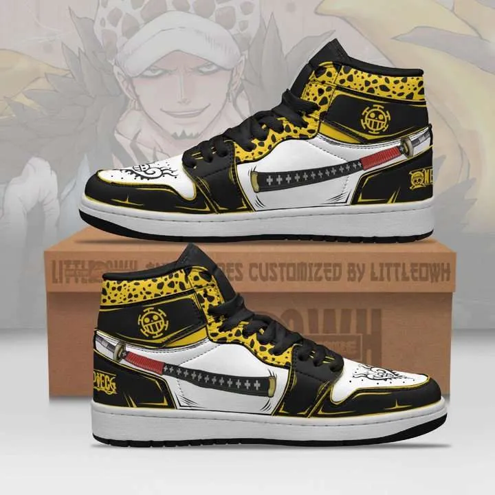 Trafalgar D Water Law Anime Shoes One Piece JD1 Boot Sneakers