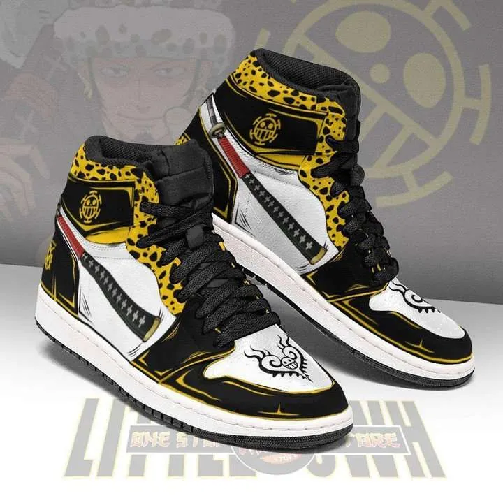 Trafalgar D Water Law Anime Shoes One Piece JD1 Boot Sneakers