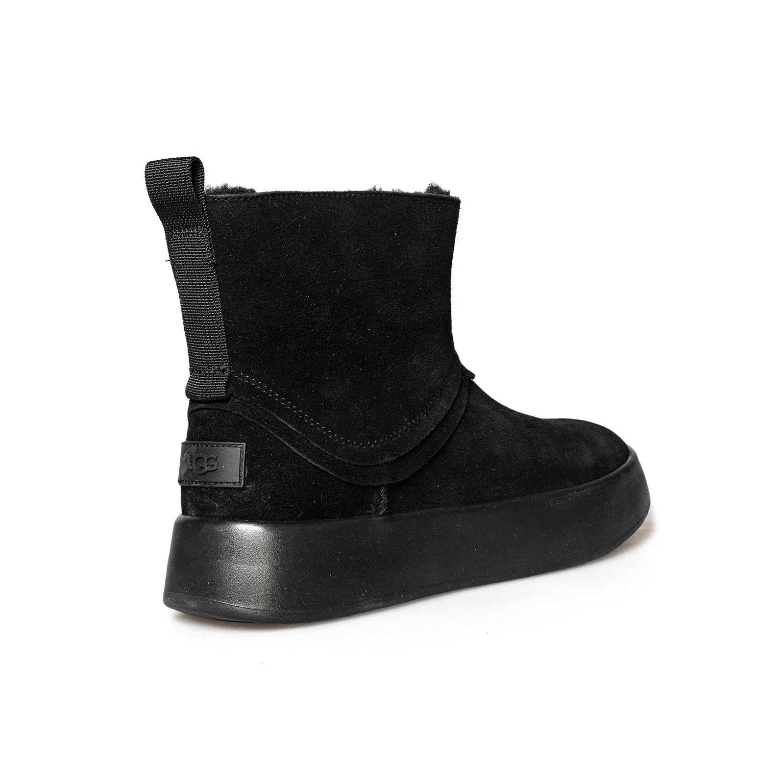 UGG Classic Boom Black Boots - Women's