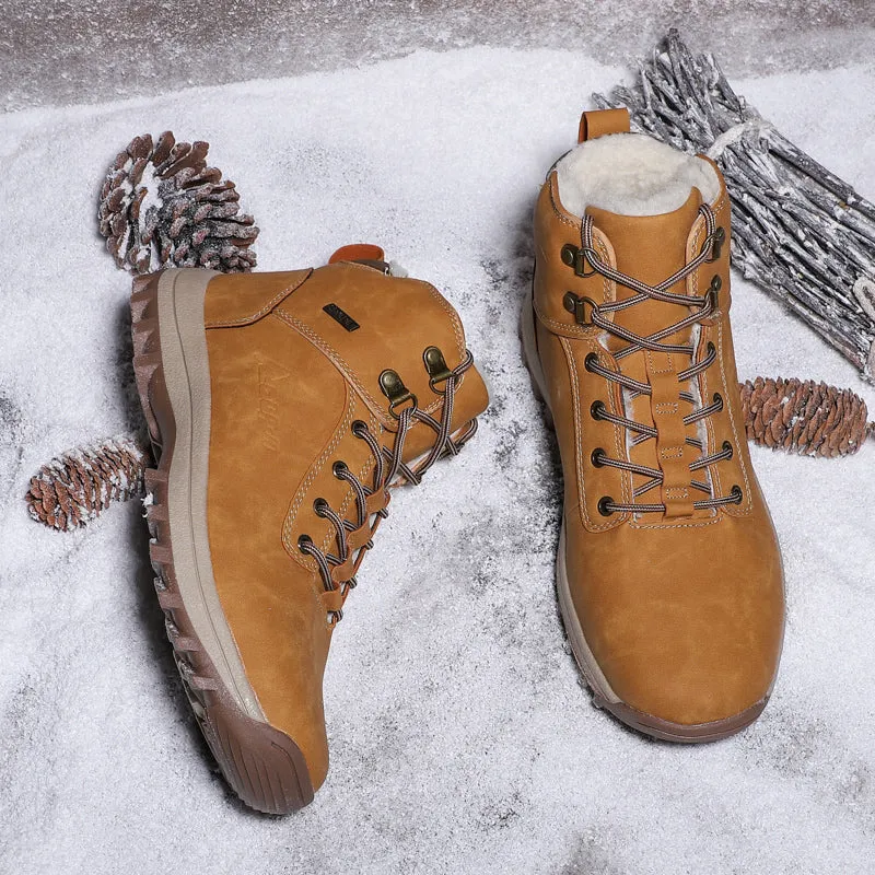 Unisex Winter Outdoor Wearproof Snow Boots