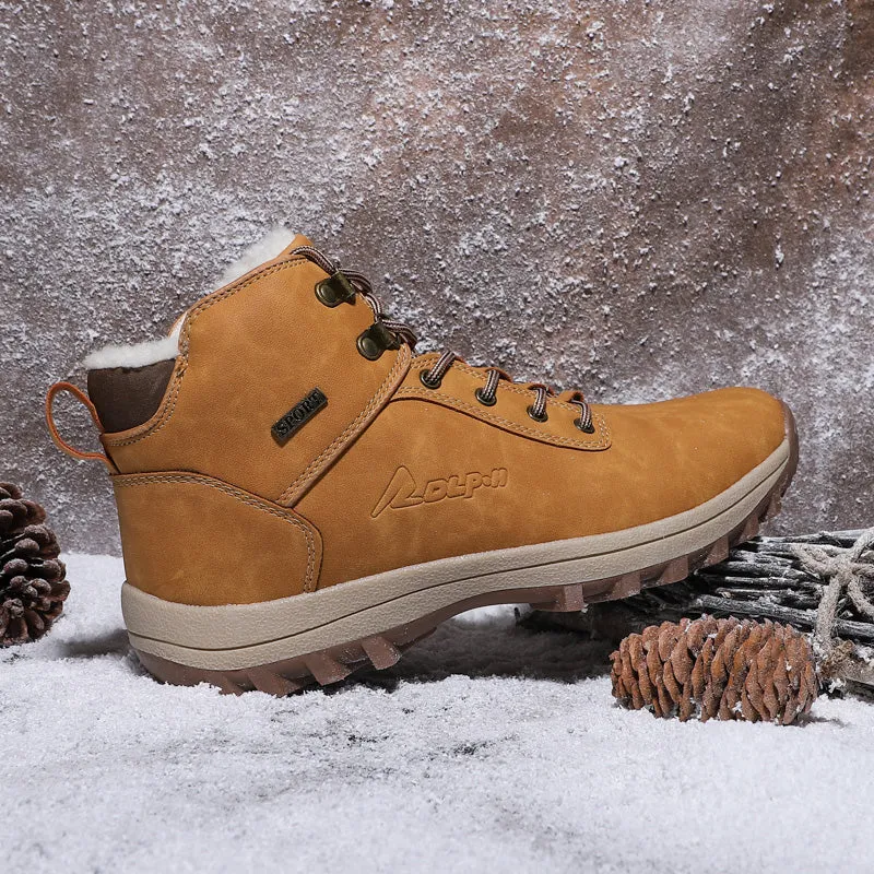 Unisex Winter Outdoor Wearproof Snow Boots