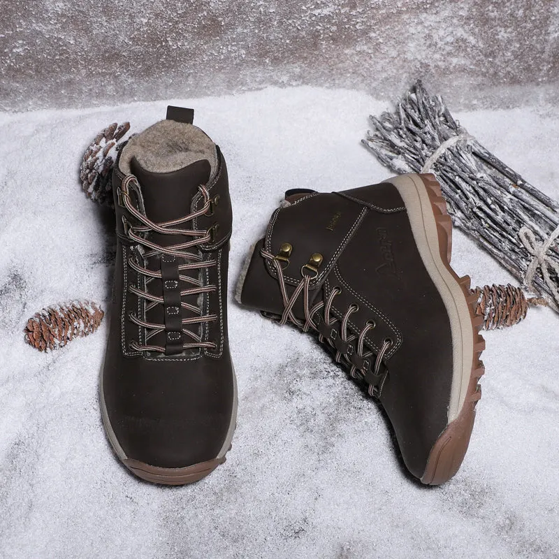 Unisex Winter Outdoor Wearproof Snow Boots