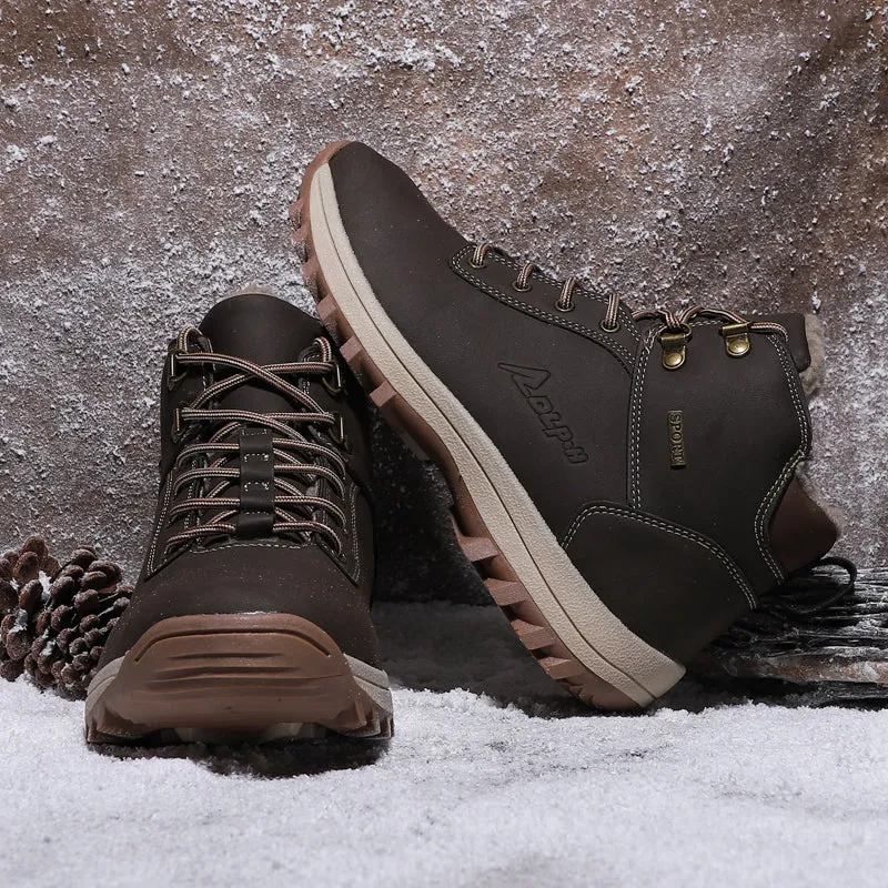 Unisex Winter Outdoor Wearproof Snow Boots