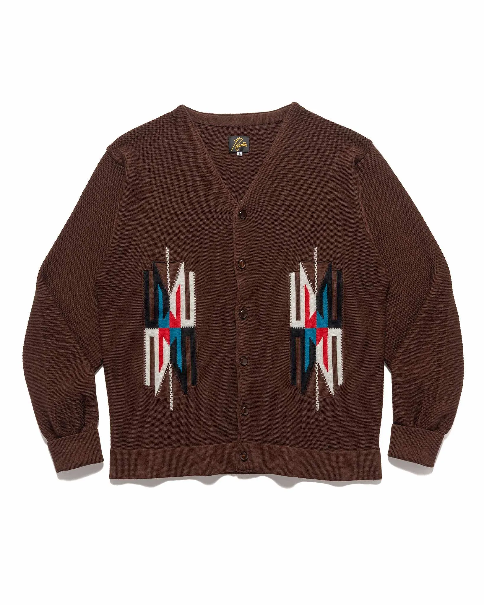 V Neck Cardigan - Chimayo Brown