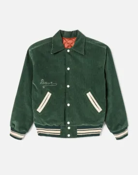 Varsity Jacket - Pine Green/ Zebra