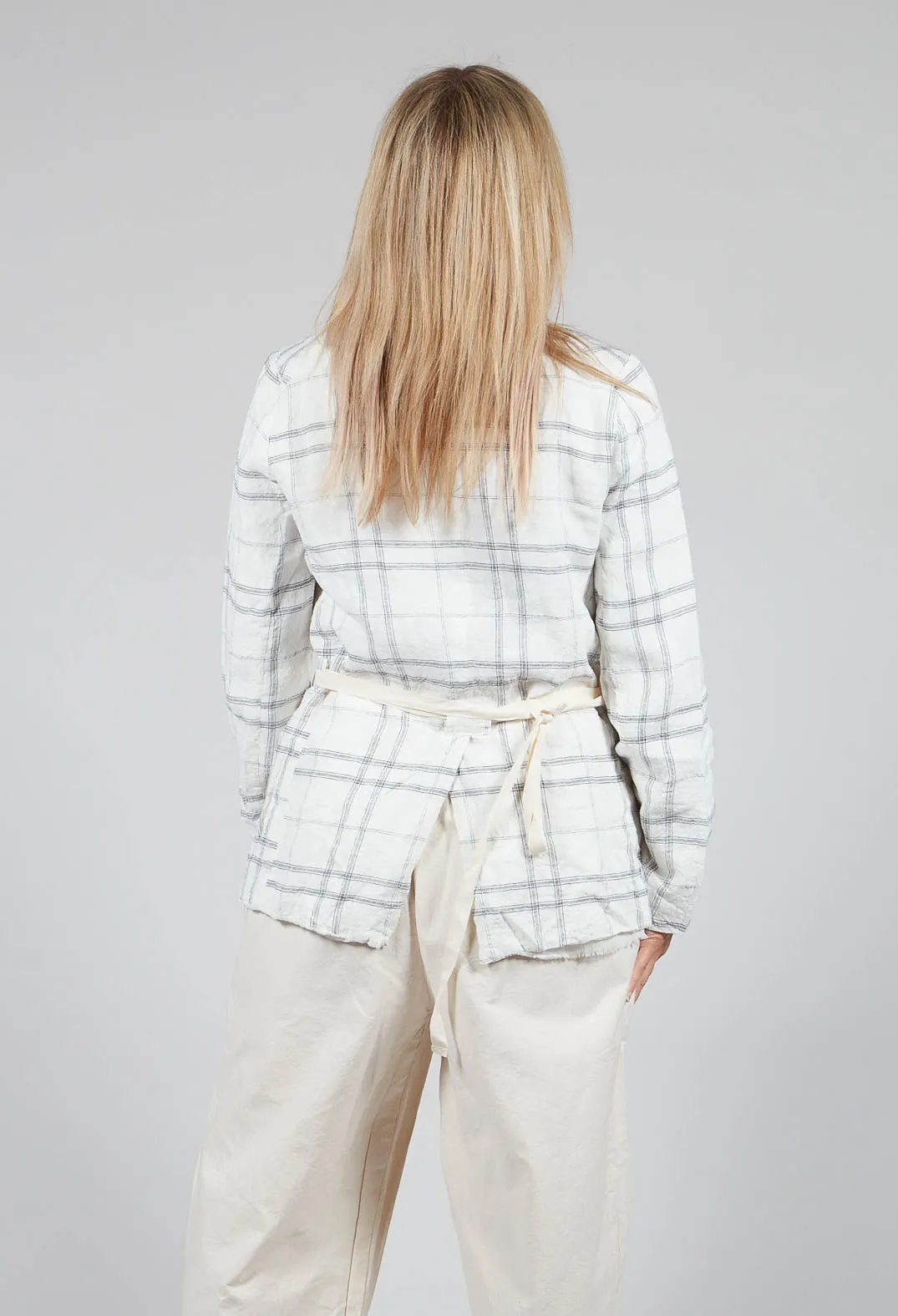 Veronique Jacket in Natural Check