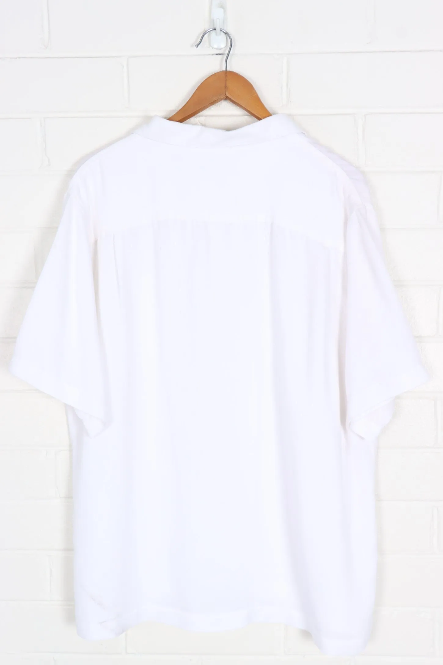 White Soft Short Sleeve Pocket Shirt (XL)