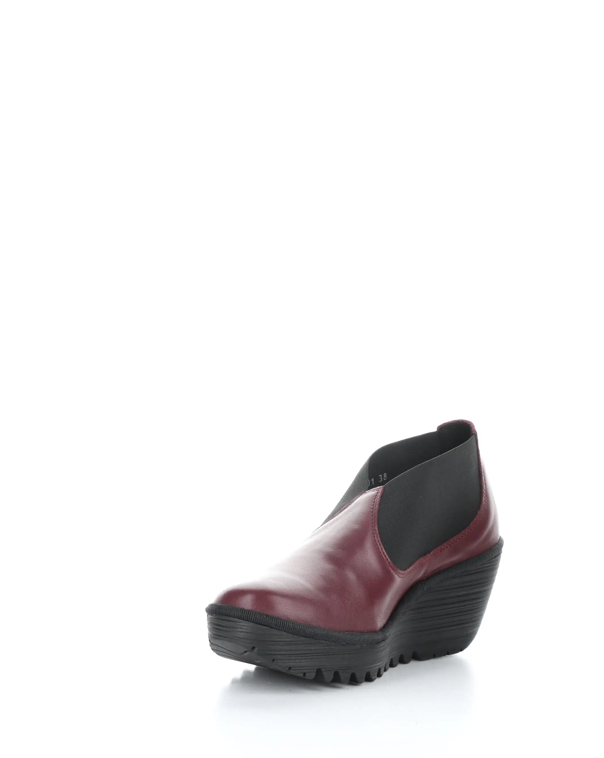 YIFY447FLY 001 WINE Round Toe Shoes