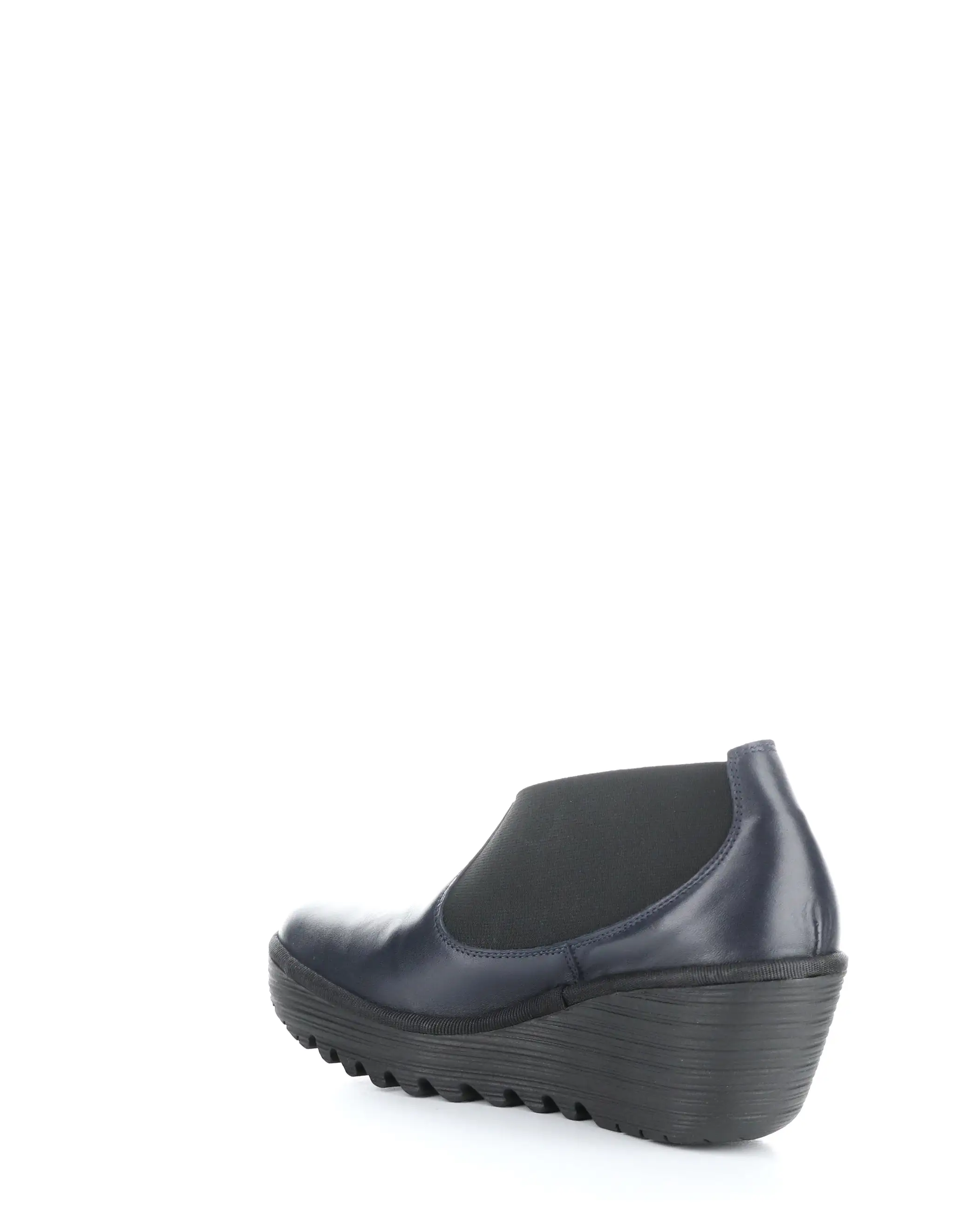 YIFY447FLY 002 NAVY Round Toe Shoes