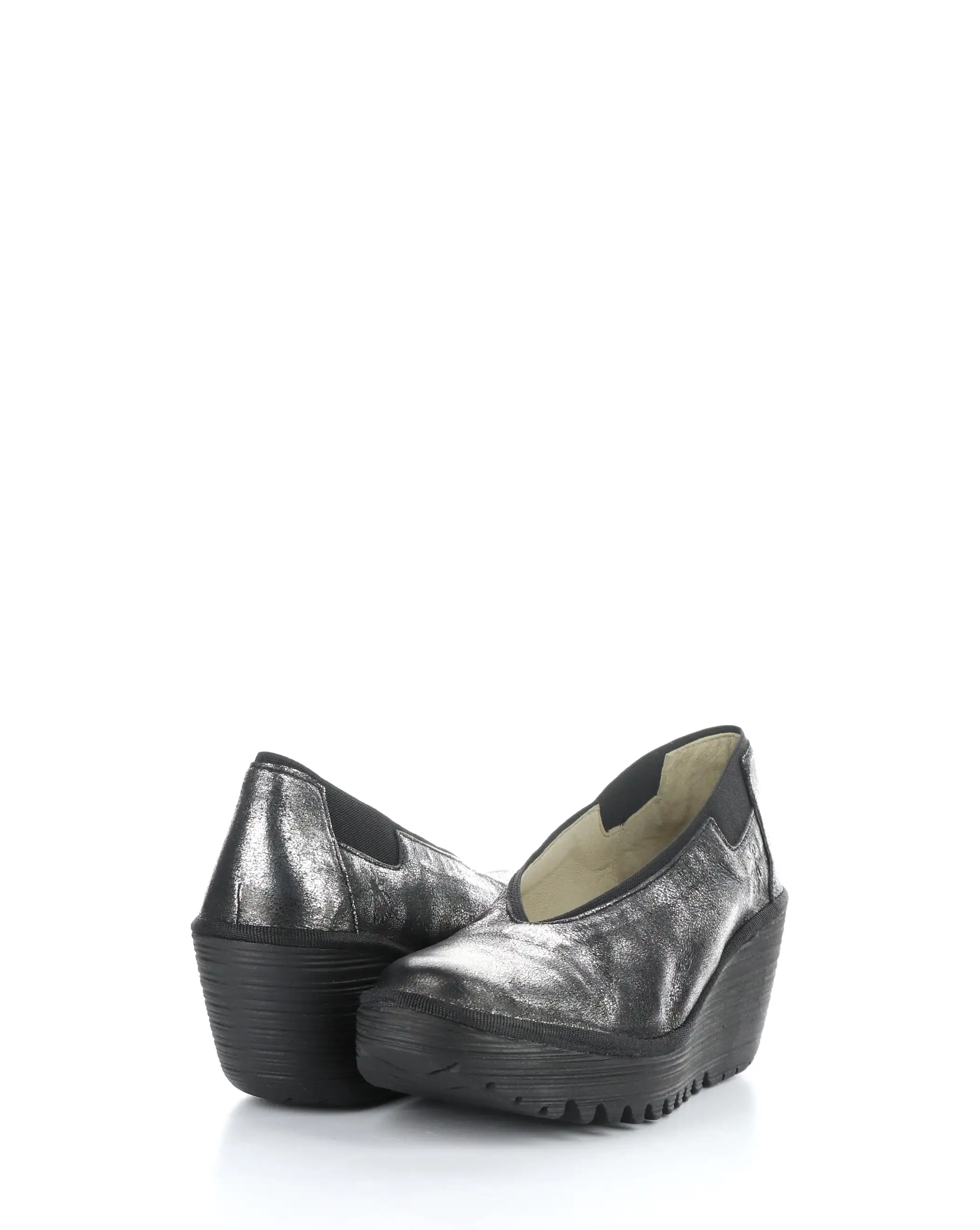 YOZA438FLY 009 SILVER Elasticated Shoes