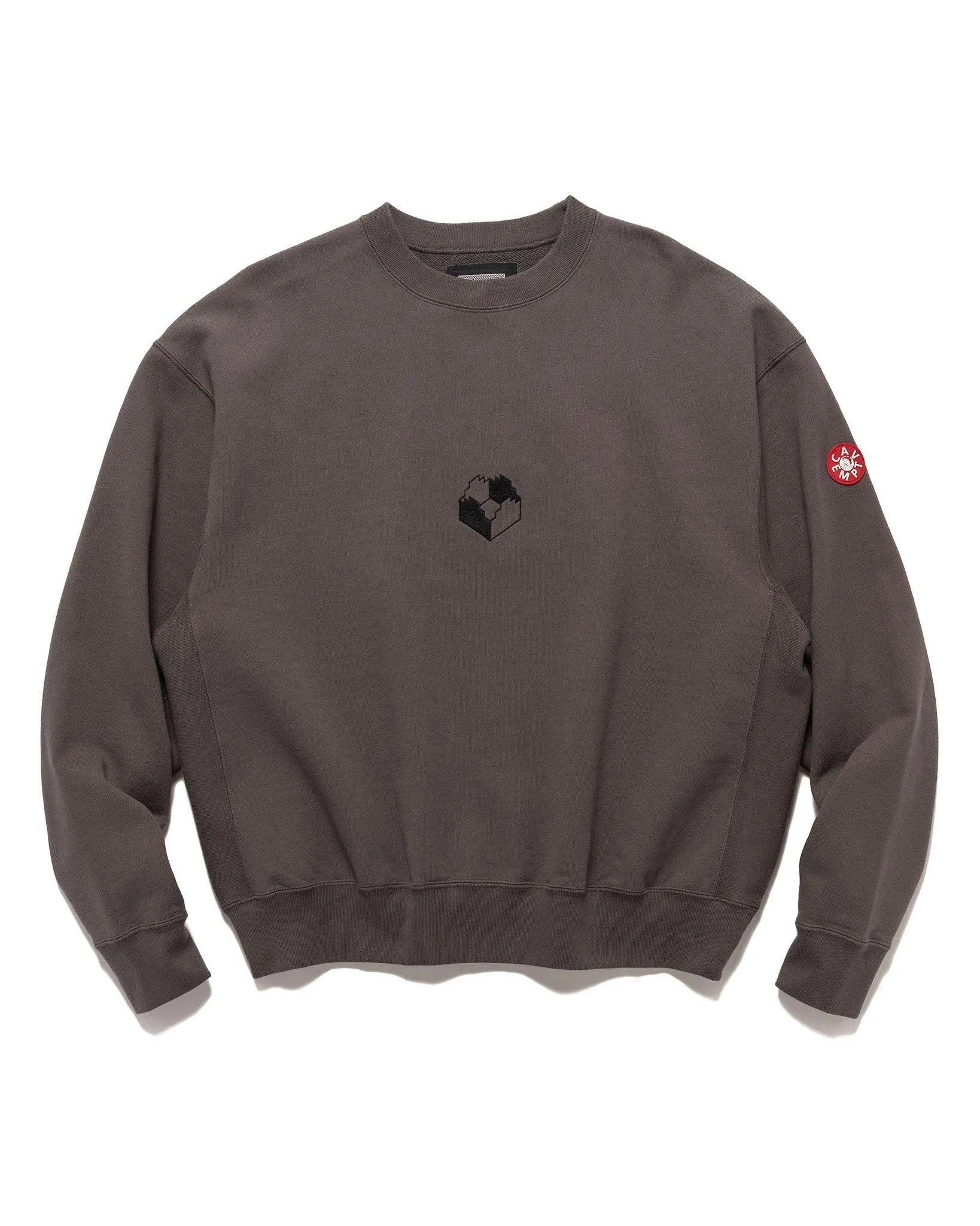 Zig Model Crew Neck Charcoal