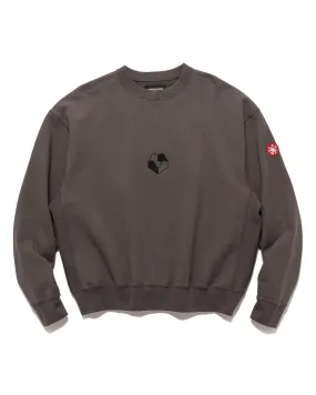 Zig Model Crew Neck Charcoal