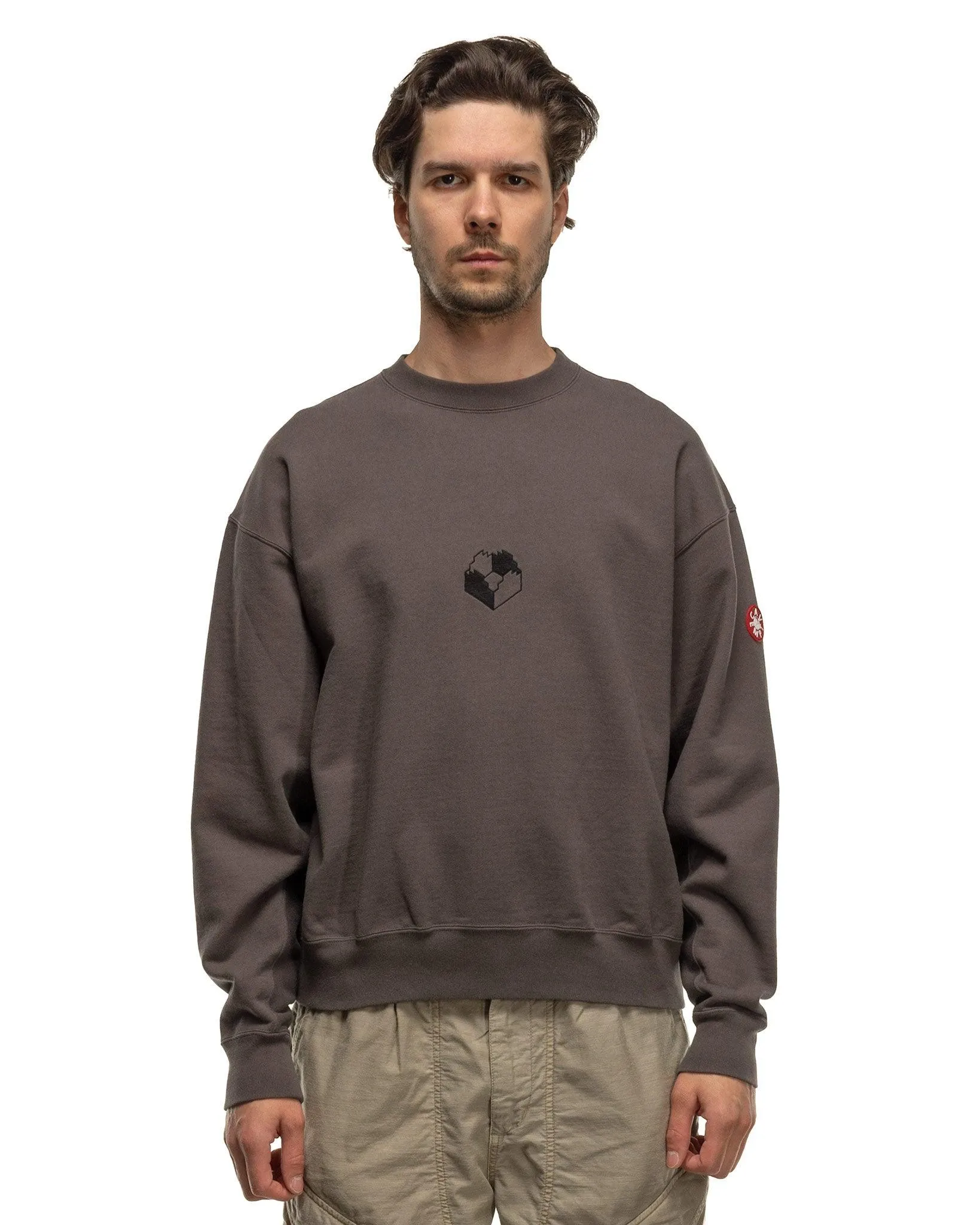 Zig Model Crew Neck Charcoal